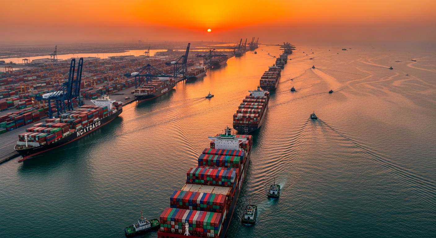 Palletizr Logistics Digest — Issue #21: WCI Surges 9% to $4,530 as Peak Season Hits, Hormuz Traffic Steadies Below Pre-War Norms, Brent Holds Near $72, SCFI Tops 3,300, and CAPE Phase 3 Nears